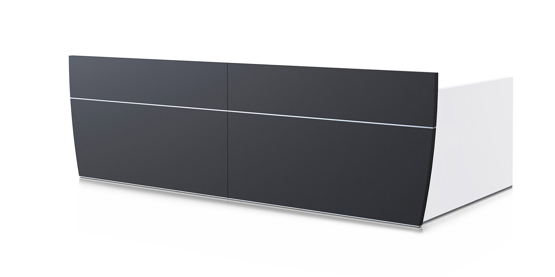 Panneaux frontaux forme tonneau