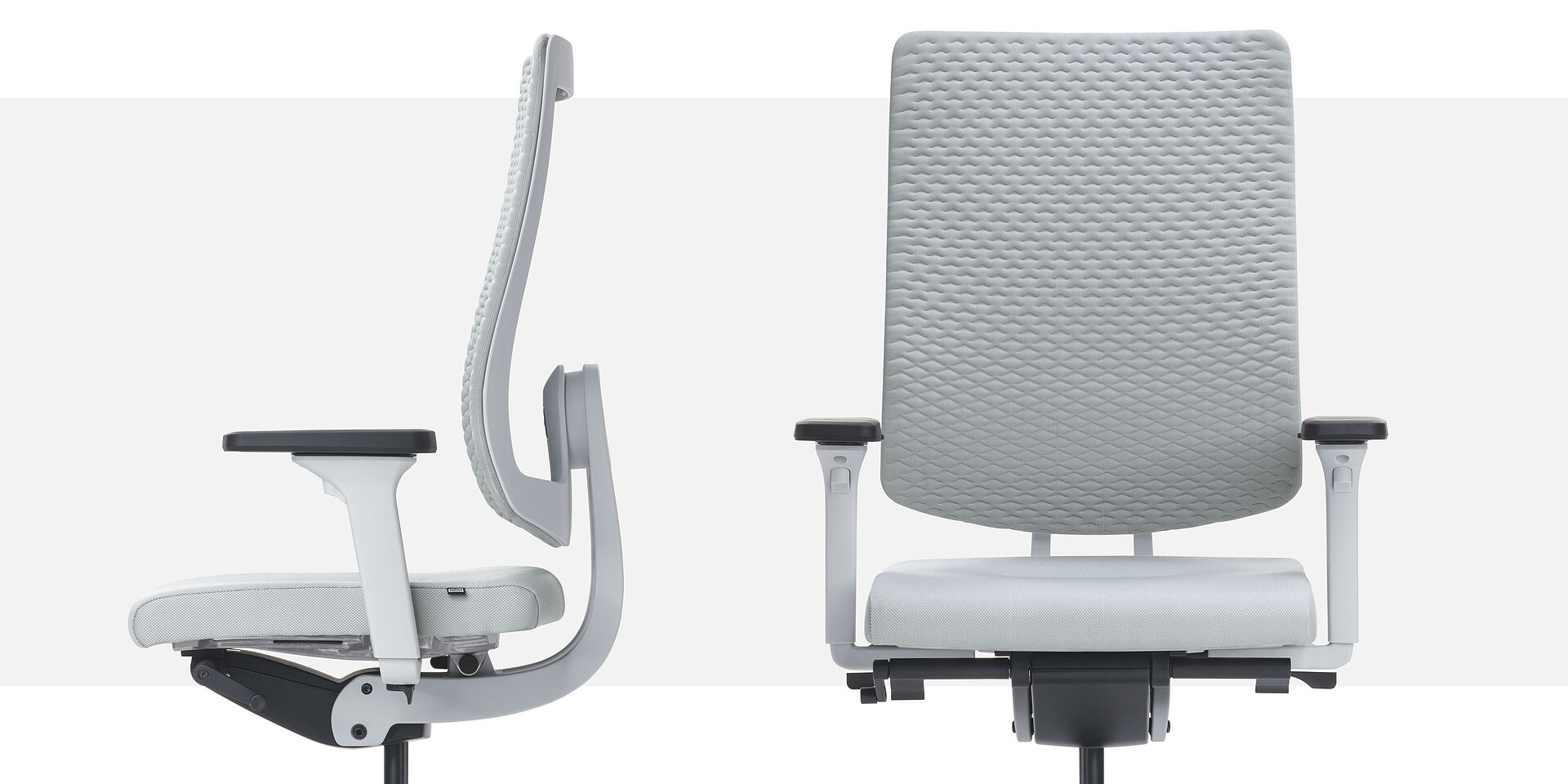 black dot air mit 3D-Strick