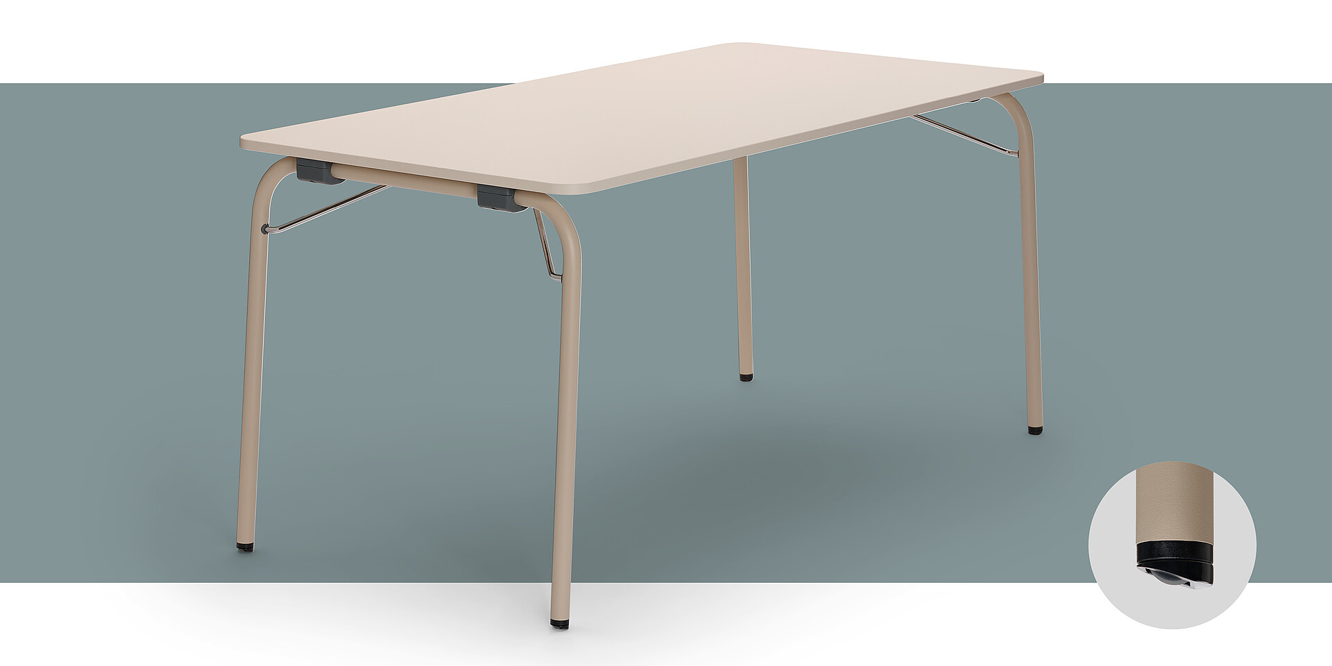 se:lab fold – space-saving folding table