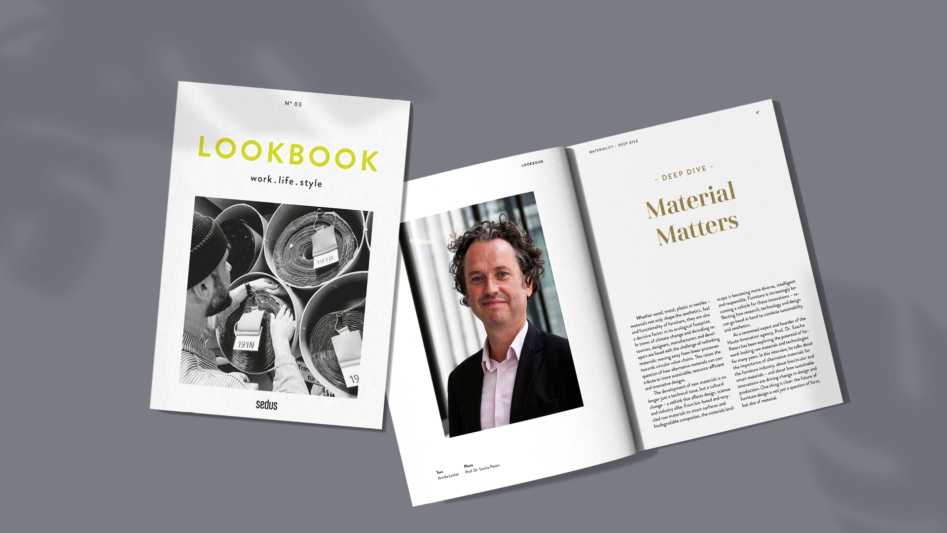 I materiali contano – Intervista al Prof. Dr. Sascha Peters