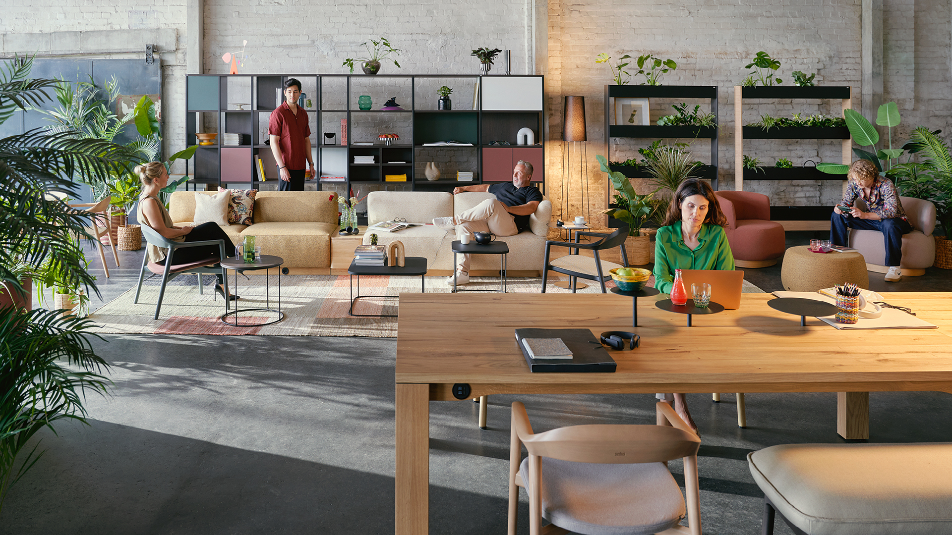 Hybride duktile Gemeinflächen – Räume für eine neue Arbeitskultur