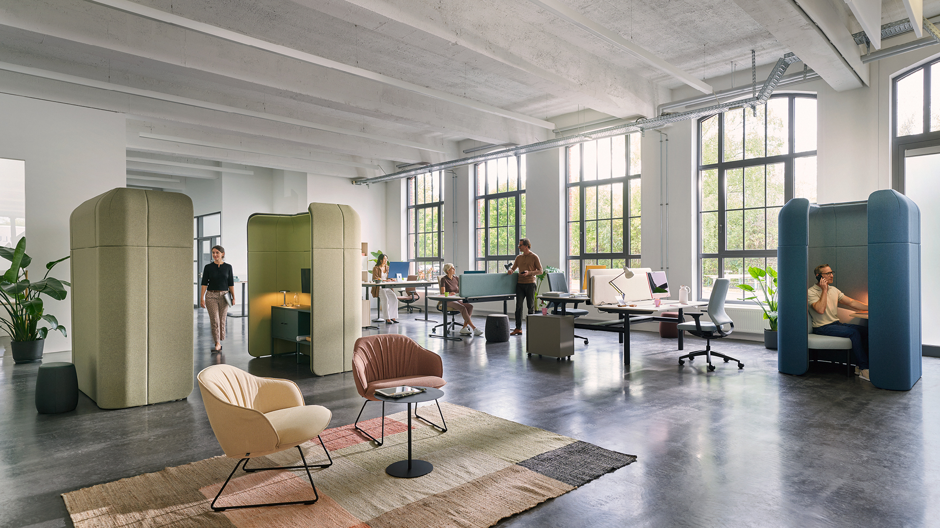 Fokus im Open Space: 5 Gestaltungshebel ohne Neubau