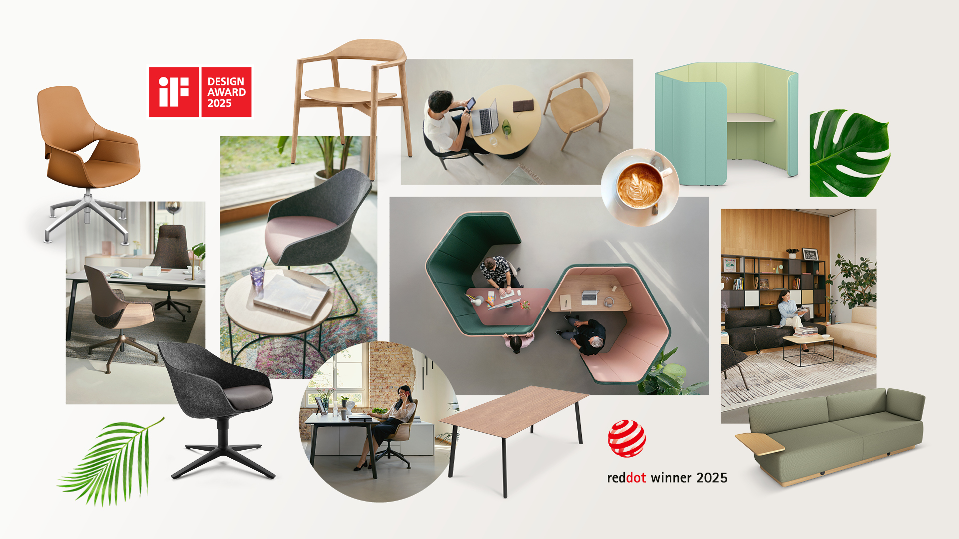 Sedus 2025: Design en duurzaamheid in harmonie – Bekroonde innovaties voor de werkplekken van morgen
