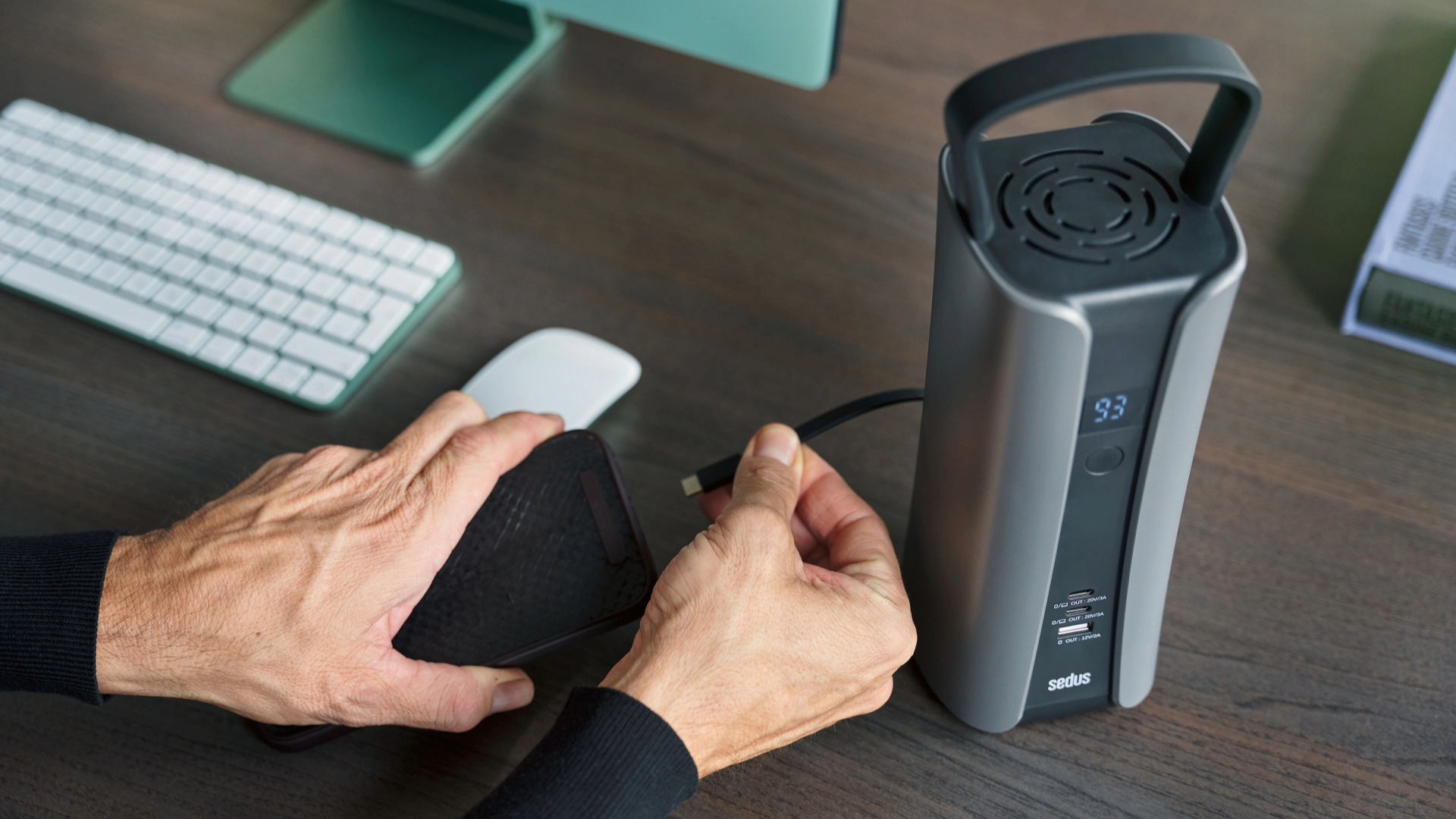 se:charge – Batterie portable pour des environnements de travail flexibles